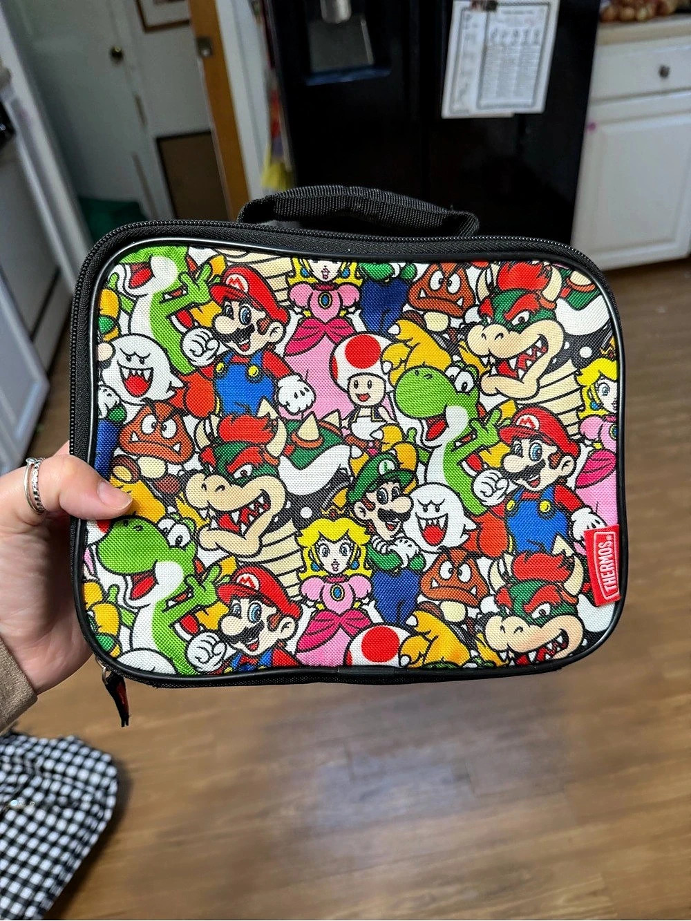 Thermos Super Mario All Characters Lunch Box Multicolor